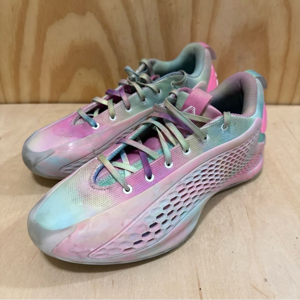 Adidas Anthony Edwards AE 1 Low Cotton Candy 3SSB PE JR3915 Size 9.5